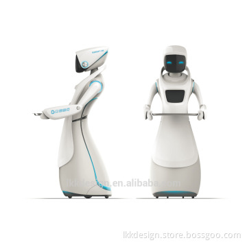 Comercial Service Robot Intelligent Robot for Businesses Catering Restaurant Service Waiter Robot Deliver